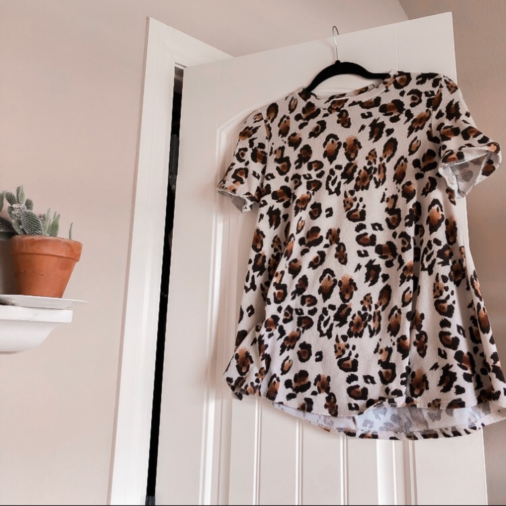 Anima print boutique sweater